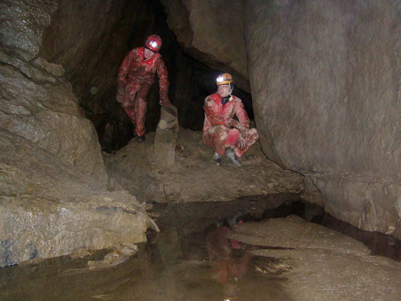 Water-pool in Jaskinia Miecharska